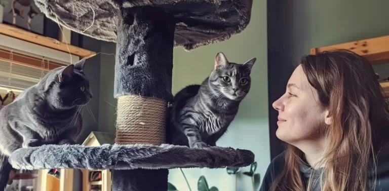 A Perfect Fit: How Our Cats Love Their New Cat Tree