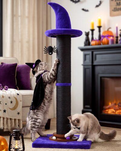 Globlazer 39in Cat Scratching Post for Indoor Cats Adults and kittens, SC39