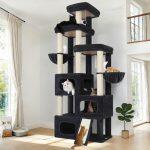 S85 Tall Cat Tower(Dark Grey,85-inch)