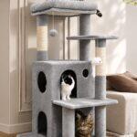 FC50 Adult Cat Tree (Light Gray, 50-inch)