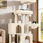 S52 Cat Tree(Beige,52-inch)