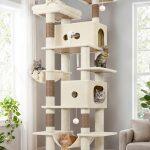 S80B Big Cat Tree(Beige,80-inch)