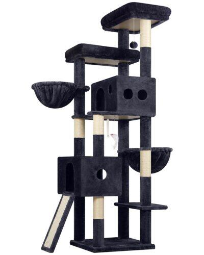 S77D Cat Tower(Dark Grey,77-inch)