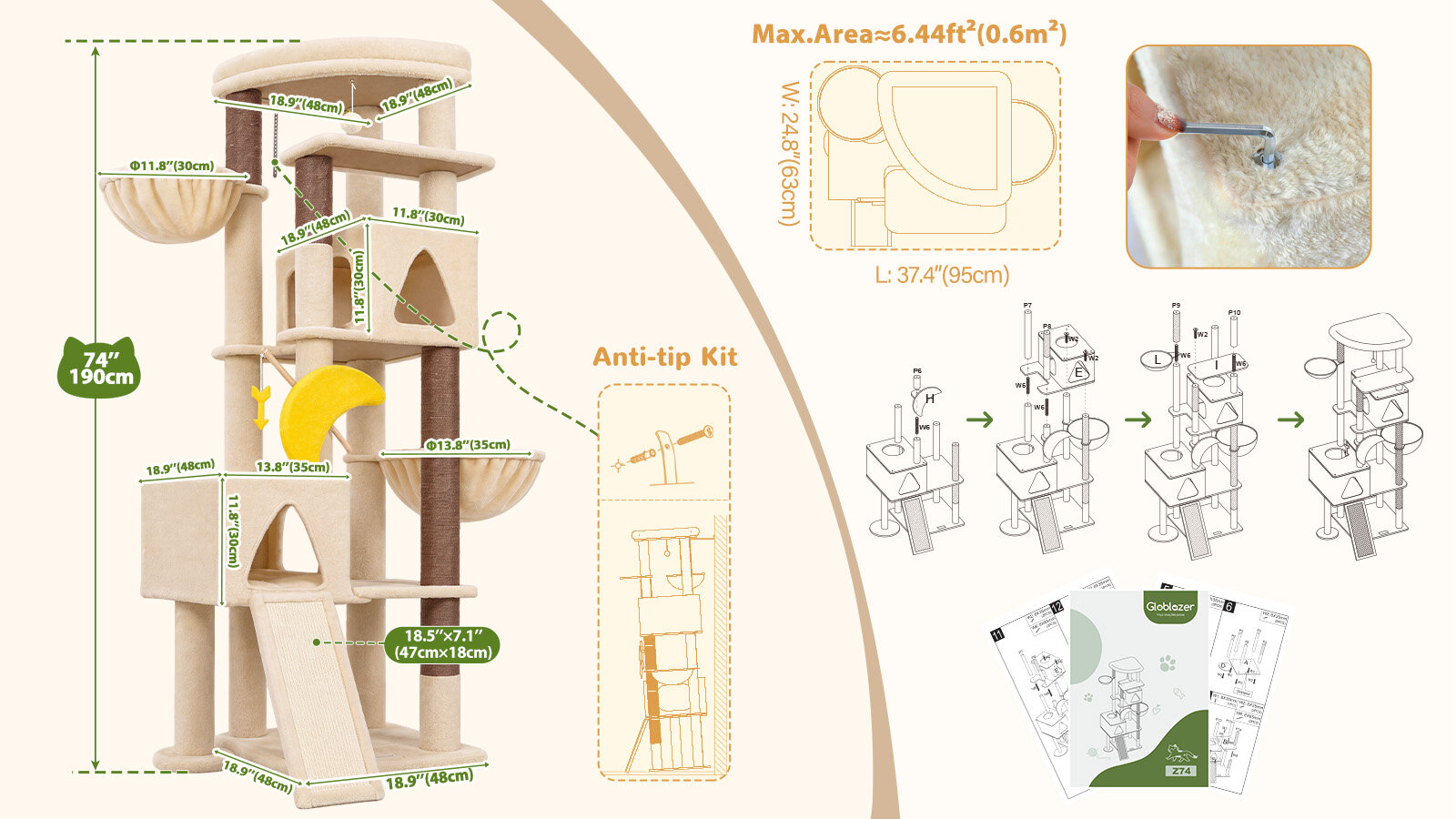 Product size diagram