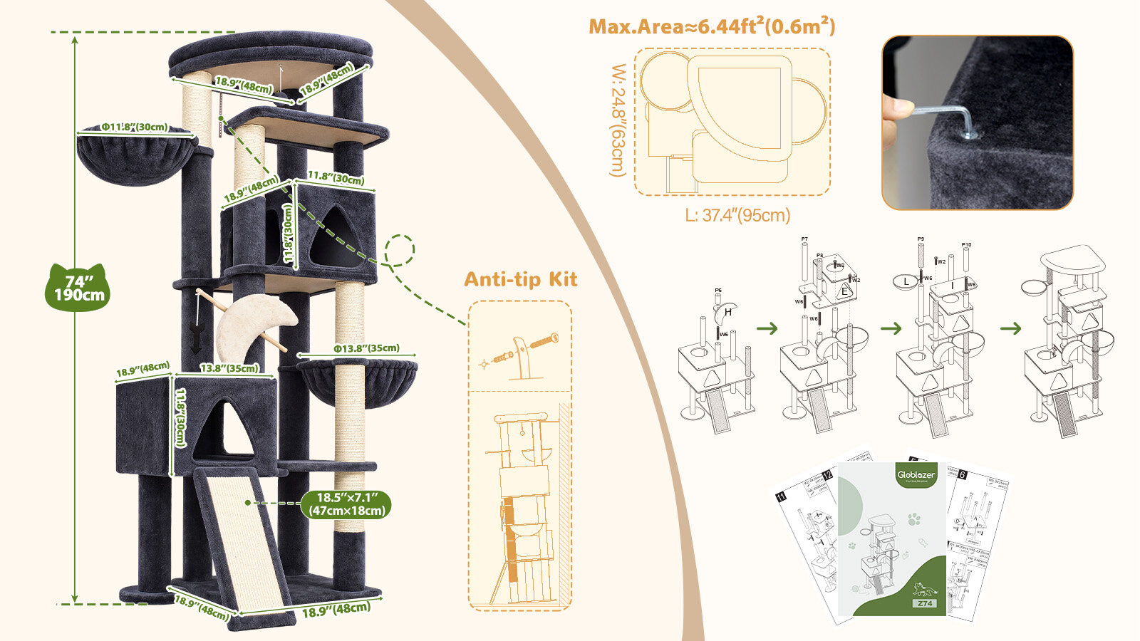 Product size diagram